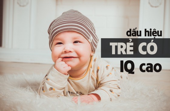 Dấu hiệu cho thấy trẻ có chỉ số IQ cao (thông minh)