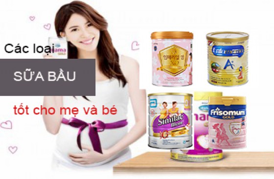 Danh sách loại sữa tốt cho bà bầu năm 2020