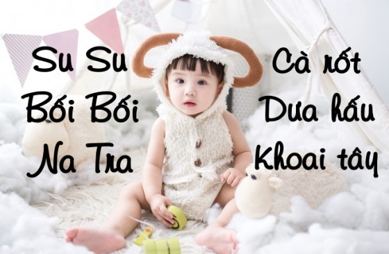 Cách đặt tên ở nhà cho bé gái dễ thương đáng yêu